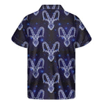 Astrology Capricorn Sign Print Men's Short Sleeve Shirt