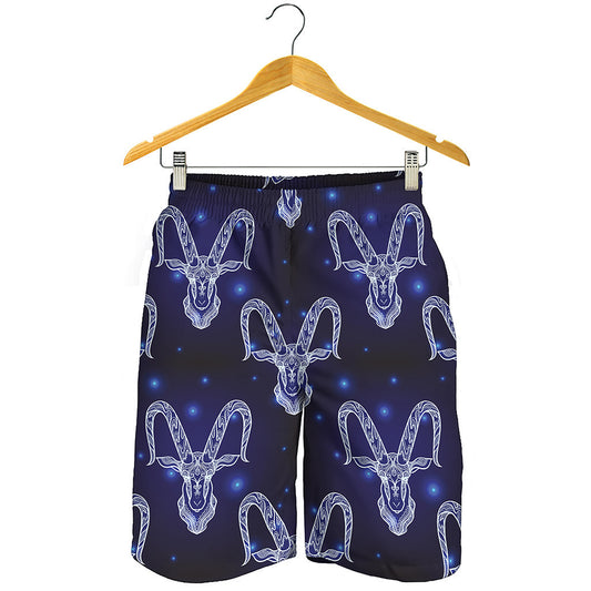 Astrology Capricorn Sign Print Men's Shorts