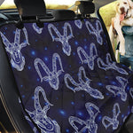 Astrology Capricorn Sign Print Pet Car Back Seat Cover