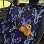 Astrology Capricorn Sign Print Pet Car Back Seat Cover
