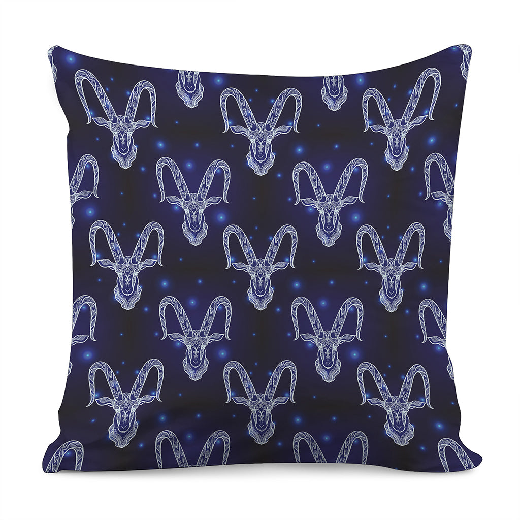 Astrology Capricorn Sign Print Pillow Cover