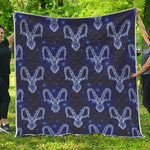 Astrology Capricorn Sign Print Quilt