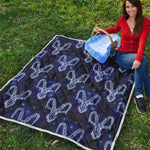 Astrology Capricorn Sign Print Quilt