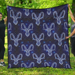 Astrology Capricorn Sign Print Quilt