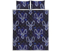 Astrology Capricorn Sign Print Quilt Bed Set