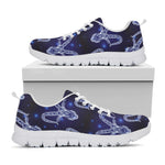 Astrology Capricorn Sign Print White Sneakers