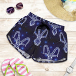 Astrology Capricorn Sign Print Women's Shorts