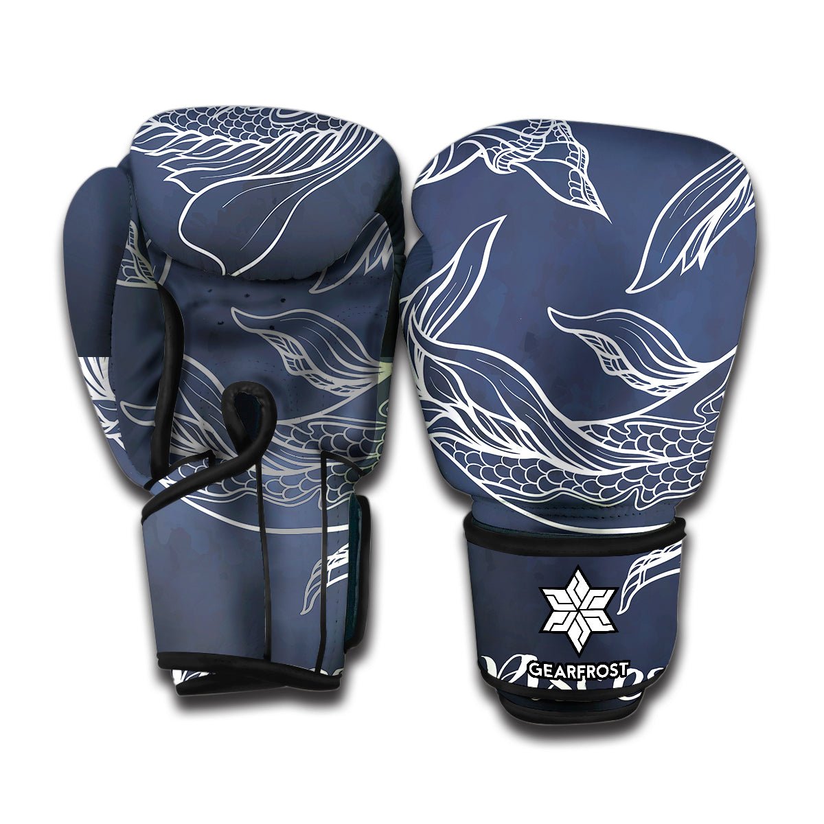 Astrology Pisces Sign Print Boxing Gloves