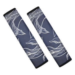 Astrology Pisces Sign Print Car Seat Belt Covers