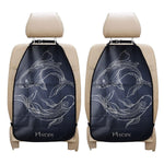 Astrology Pisces Sign Print Car Seat Organizers