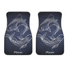 Astrology Pisces Sign Print Front Car Floor Mats