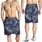 Astrology Pisces Sign Print Men's Shorts