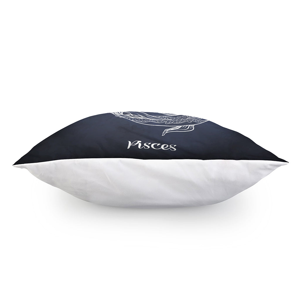 Astrology Pisces Sign Print Pillow Cover