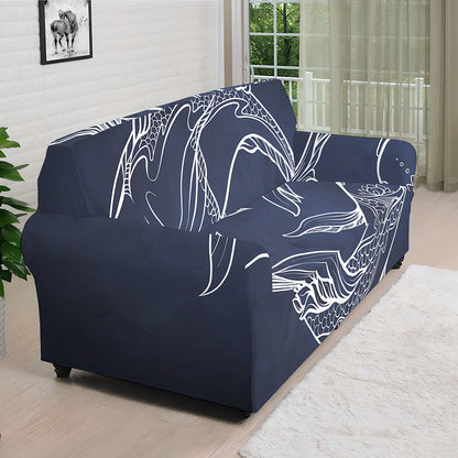 Astrology Pisces Sign Print Sofa Cover