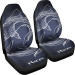 Astrology Pisces Sign Print Universal Fit Car Seat Covers