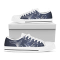 Astrology Pisces Sign Print White Low Top Sneakers