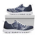 Astrology Pisces Sign Print White Running Shoes