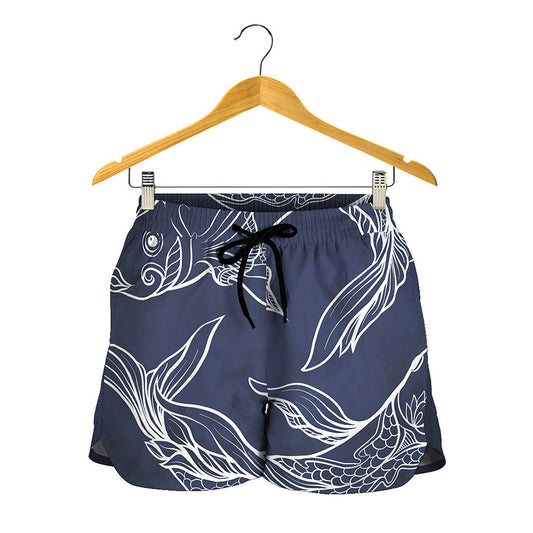 Astrology Pisces Sign Print Women's Shorts