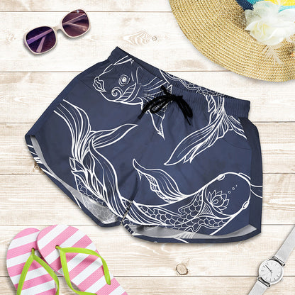 Astrology Pisces Sign Print Women's Shorts