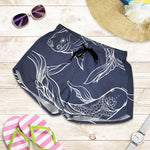 Astrology Pisces Sign Print Women's Shorts