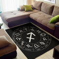 Astrology Sagittarius Sign Print Floor Mat