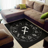 Astrology Sagittarius Sign Print Area Rug