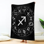 Astrology Sagittarius Sign Print Blanket