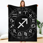 Astrology Sagittarius Sign Print Blanket