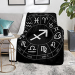 Astrology Sagittarius Sign Print Blanket