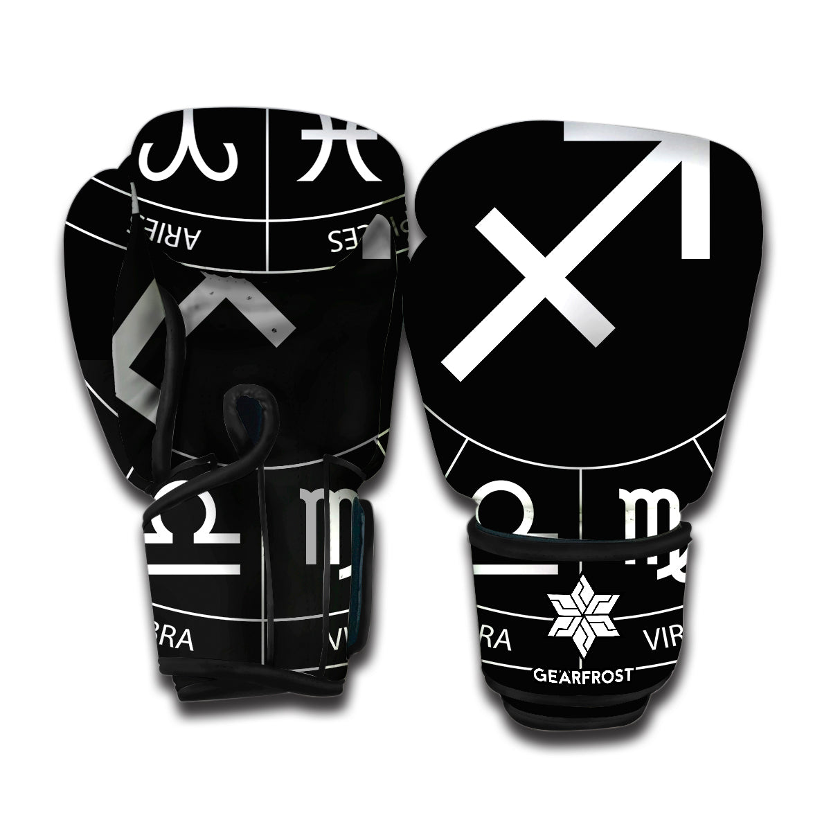 Astrology Sagittarius Sign Print Boxing Gloves