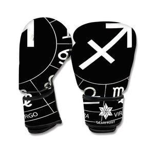 Astrology Sagittarius Sign Print Boxing Gloves