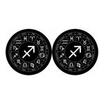 Astrology Sagittarius Sign Print Car Coasters