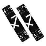 Astrology Sagittarius Sign Print Car Seat Belt Covers