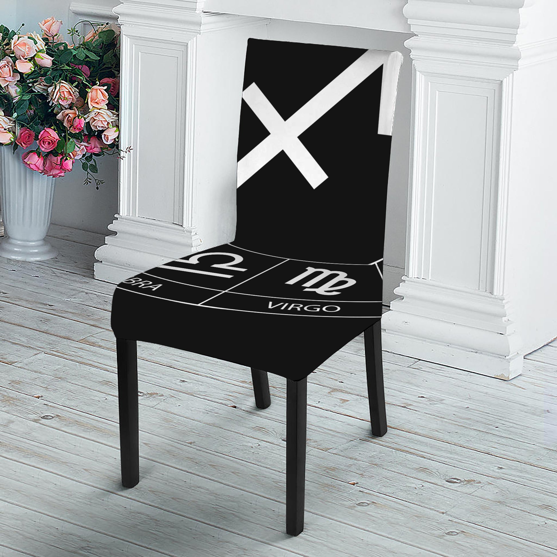 Astrology Sagittarius Sign Print Dining Chair Slipcover