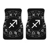 Astrology Sagittarius Sign Print Front Car Floor Mats