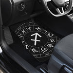 Astrology Sagittarius Sign Print Front Car Floor Mats