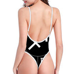 Astrology Sagittarius Sign Print High Cut One Piece Swimsuit