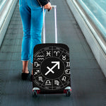 Astrology Sagittarius Sign Print Luggage Cover