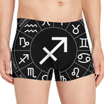 Astrology Sagittarius Sign Print Men's Boxer Briefs