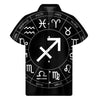 Astrology Sagittarius Sign Print Men's Short Sleeve Shirt