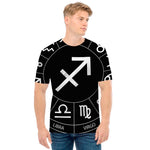 Astrology Sagittarius Sign Print Men's T-Shirt