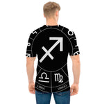 Astrology Sagittarius Sign Print Men's T-Shirt