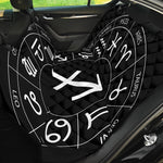 Astrology Sagittarius Sign Print Pet Car Back Seat Cover