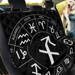 Astrology Sagittarius Sign Print Pet Car Back Seat Cover