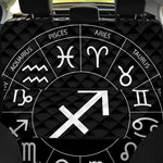 Astrology Sagittarius Sign Print Pet Car Back Seat Cover