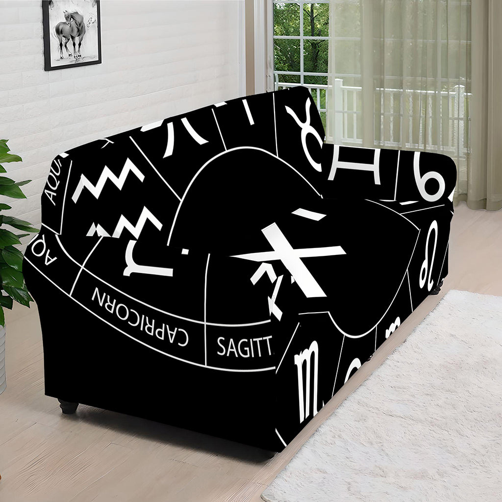 Astrology Sagittarius Sign Print Sofa Cover