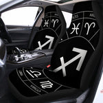 Astrology Sagittarius Sign Print Universal Fit Car Seat Covers