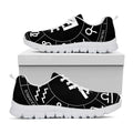 Astrology Sagittarius Sign Print White Running Shoes