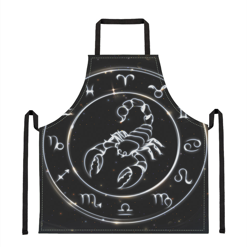 Astrology Scorpio Sign Print Apron