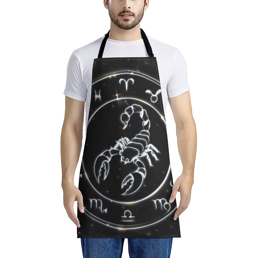 Astrology Scorpio Sign Print Apron